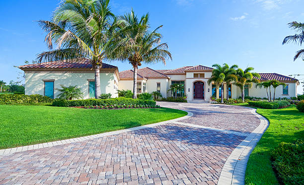 Permeable Paver Driveway in Kendall West, FL